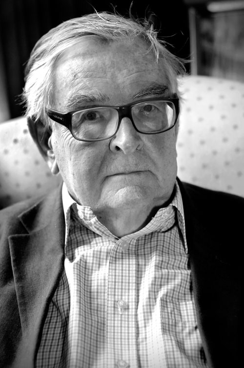 Sir Hugh Cortazzi at his home in St John’s Wood, London (2013)